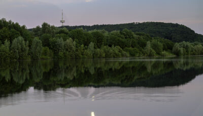 Vogtsee und grüne Brücke..